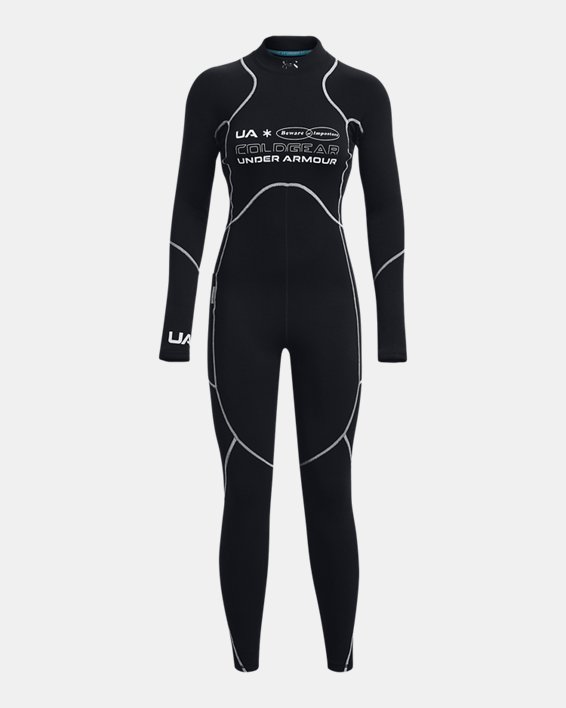 Women's ColdGear® Select Bodysuit, Black, pdpMainDesktop image number 6